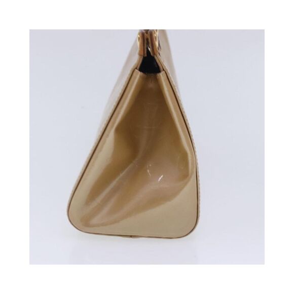 Pre Loved Louis Vuitton Monogram Vernis Pochette Handbag Women Camel - Picture 5 of 8